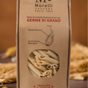 Penne avec la germe de blé