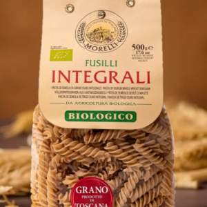 Fusili au blé complet et biologique