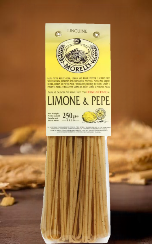 Linguine au citron et au poivre