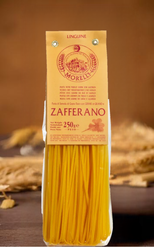 Linguine au safran